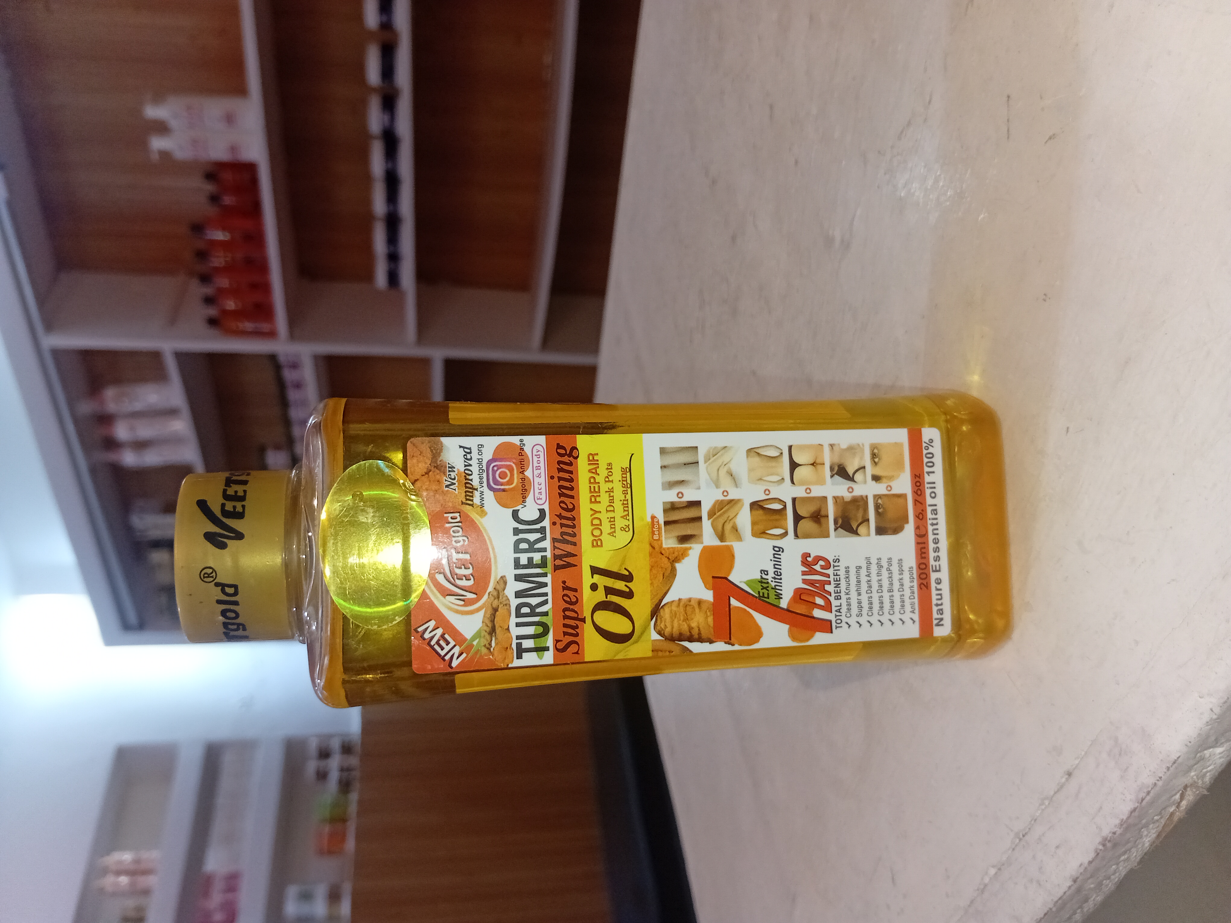 Tumeric oil